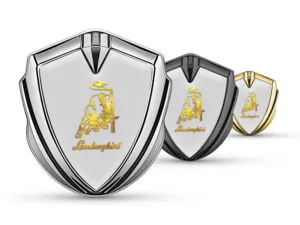 Lamborghini Emblem Metall Abzeichen High-End Stil Drift Design